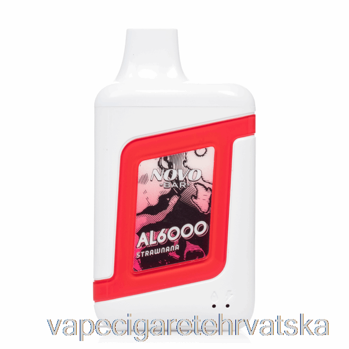 Vape Cigarete Smok Novo Bar Al6000 Disposable Strawnana